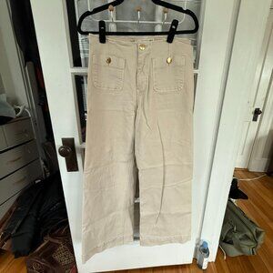 Stradivarius Wide Leg Jeans Khaki - Size 40/US 8